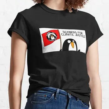 Paukščiai dėl Klimato Teisingumo, T-Marškinėliai t-shirt, suknelė moterims, ilgai grafinis t marškinėliai