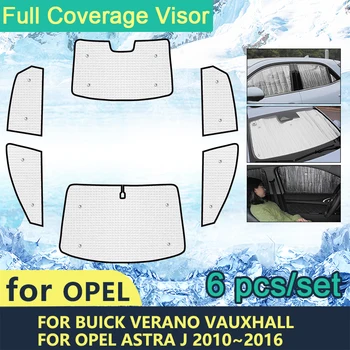 Pilnas Draudimas Stoglangis Už Buick Verano Vauxhall Opel Astra J 2010~2016 Automobilių Apsaugos Nuo Saulės Stiklai Šoniniai Langai Priedai