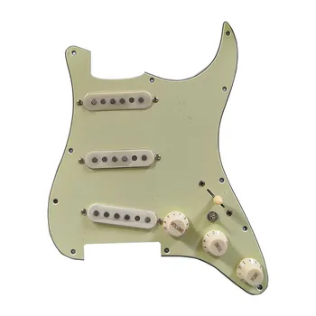 Rankų nuskaitymo elektrinė gitara surinkimas naujo graviruotas Texas triple shield CTS aukštos kokybės grandinė