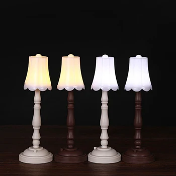 Retro Stalo Lempa LED Nakties Šviesos Ornamentų Namų Miegamajame, Naktiniai staleliai, Lempa, Grindų Lempos