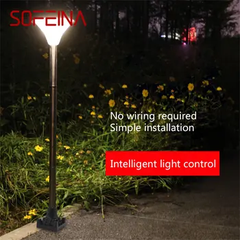 SOFEINA Saulės Šviesos Šiuolaikinio Vejos Lempos 39 LED atspari Vandeniui IP65 Lauko Dekoratyviniai Už Kiemo, Parko, Sodo