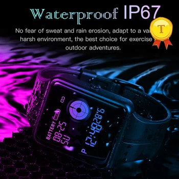 Smart Sporto Žiūrėti ip67 atsparus Vandeniui Jutiklinį Ekraną Žiūrėti Širdies ritmo Monitoringo Miego Stebėjimo skambinti, priminti smart watch Laikrodis