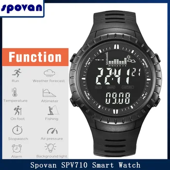 Spovan SPV710 Smart Žiūrėti Lauko Vandeniui Turas Aukštimatis, Barometras Termometras Unisex Smartwatch Žvejybos vietų Įrašyti Reloj