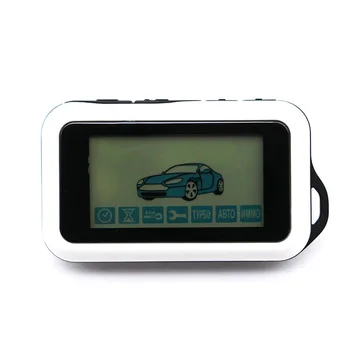 Starline Twage E90 2-way E90 LCD Nuotolinio valdymo pultelis Pultelio Klavišą Fob rusijos Versija Įsilaužimo Signalizacijos Dvi būdas, Automobilių Signalizacijos Sistemos