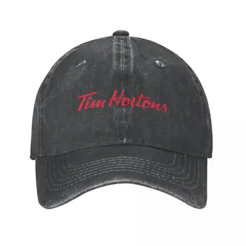 Tim Hortons Kavos Dieną Kaubojaus Skrybėlę Dropshipping arbatos skrybėlės Moterų Golfo Dėvėti vyriški