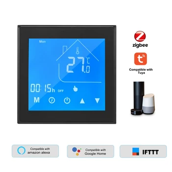 Tuya Zigbee Smart Termostatas Temperatūros Reguliatorius LCD Ekranas, Programuojamas, Elektriniai grindų Šildymo Tuya APP Kontrolės