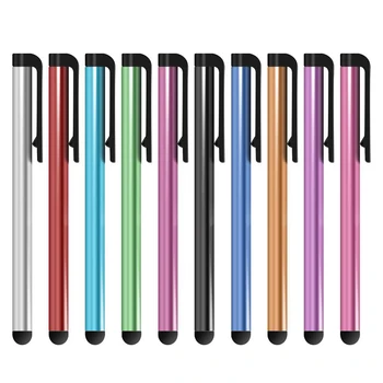 Universalus Capacitive 7.0 metalo Stylus Pen for Iphone 6 5 5S Prisilietimo Rašiklis Mobilųjį Telefoną, Planšetinį kompiuterį Įvairių Spalvų 1000pcs/daug