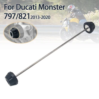 Už Ducati Monster 797 + (Plius) Monster 821 Tamsiai Slaptas Juostele Motociklo Priekinė Šakės Avarijos Slankmačiai Varantys Raštas