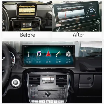 Už Mercede Benz G W463 G350 G500 G550 2013-2019 8G+128G 4G LTE Android10.0 Automobilio GPS Navigacijos Auto Stere HD Multimedia Player