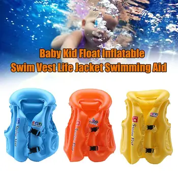 Vasarą Vaikai žiedas plaukti PVC gyvenimo plūduro/plaukti vest Pripučiami Plaukimo drabužiai/sėdynės Baby Bamblys Saugos plaukimo priemonė