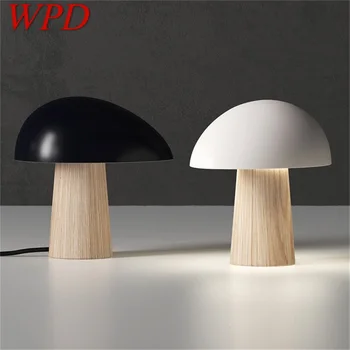 WPD Kūrybos Stalo Lempos, Modernios LED Grybų Stalas Šviesos Namuose Miegamojo Puošmena