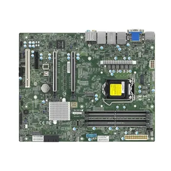 X12SCA-F Supermicro 10-osios kartos LGA-1200 i9/i7/i5/i3 PIN W480 DDR4-2933MHZ procesorius Patikrintas, Gerai bofore pristatymas