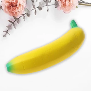 Y4UD 18CM Modeliavimas Bananų Plonas Žaislas Lėtai Auga Spaudimas Streso Išskleidimo Lėlės
