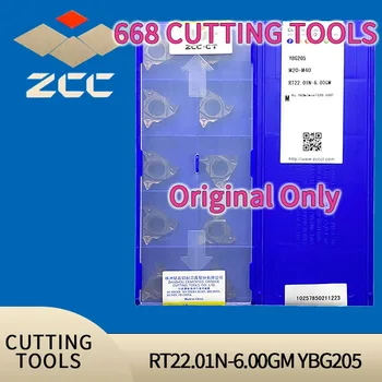 ZCC CT deimantų prekės CNC lydinio peilis RT22.01N-6.00 GM YBG205 YBG201