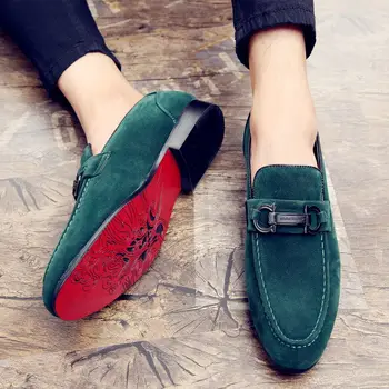 deerskin odos vyriški batai 2022 m. pavasarį naujas prekės ženklas vandeniui mados laukinių atsitiktinis verslo klasikinis lauko mokasīni, be raištelių