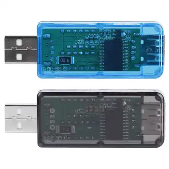srovės matuoklis USB Spalvotas LCD Voltmeter Ammeter Srovės Matuoklis Multimetras Įkroviklis USB Testeris Ampermeter