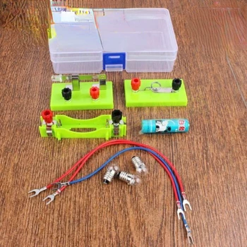 sujungti nuosekliai su darželio mokinių elektrinis rankinis vaikų fizinių mokslų eksperimentinės įrangos.
