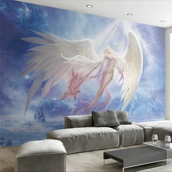 wellyu Užsakymą tapetai anime gražus deivė svajonė sienos užsakymą didelės freskos tapetai papel de parede para quarto freskos