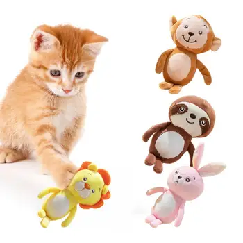 Įdomių Gyvūnų Formos Naminių Kačių Kramtyti Kramtyti Catnips Žaislas Augintiniui Kramtyti Žaislas Išskirtinį Laimingas Nuotaika